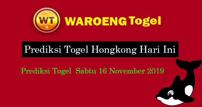 Prediksi Togel Hongkong Minggu 17 November 2019