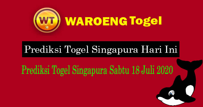 Prediksi Togel Singapura Sabtu 18 Juli 2020
