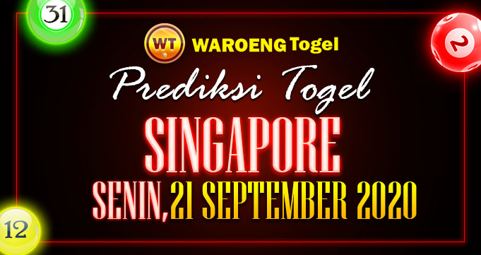 Prediksi Togel Singapura Senin 21 September 2020