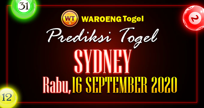 Prediksi Togel Sydney Rabu 16 September 2020
