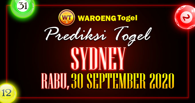 Prediksi Togel Sydney Rabu 30 September 2020