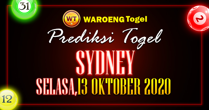 Prediksi Togel Sydney Selasa 13 Oktober 2020