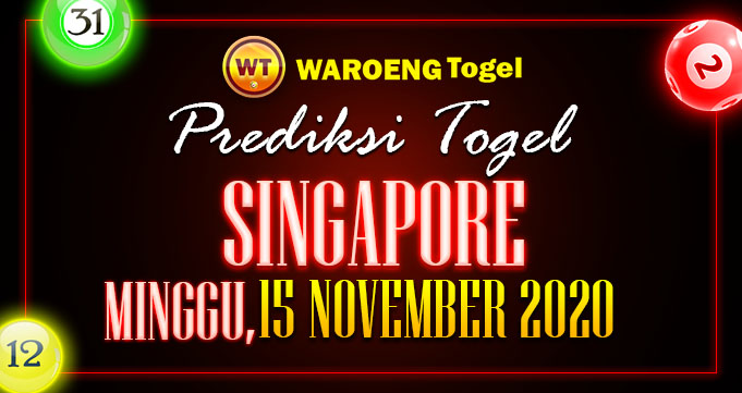 Prediksi Togel Singapura Minggu 15 November 2020