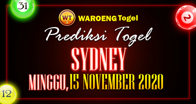 Prediksi Togel Sydney Minggu 15 November 2020