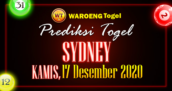 Prediksi Togel Sydney Kamis 17 Desember 2020