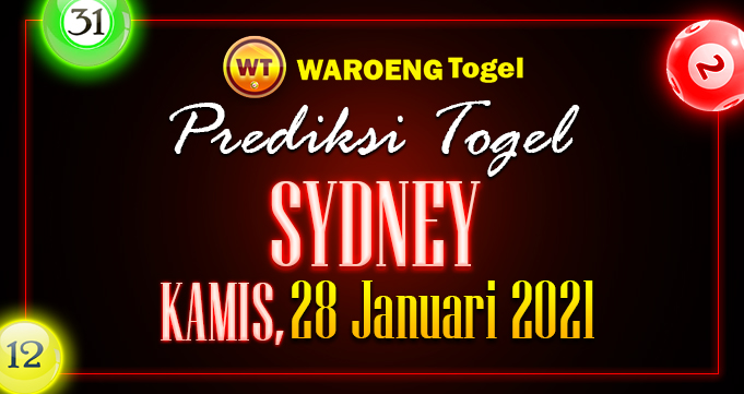 Prediksi Togel Sydney Kamis 28 Januari 2021