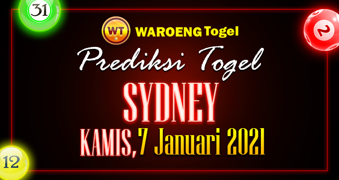 Prediksi Togel Sydney Kamis 7 Januari 2021