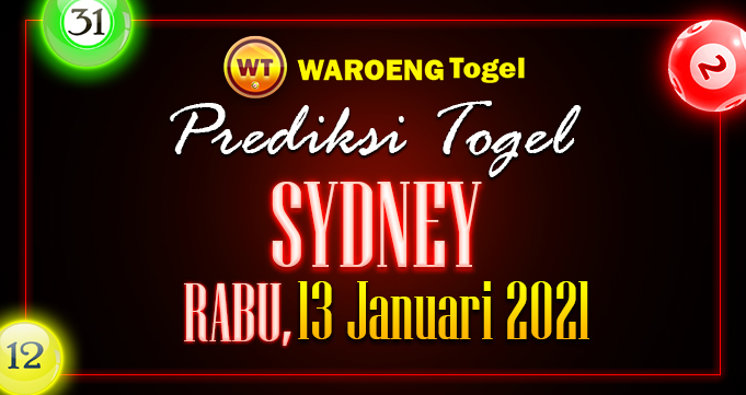 Prediksi Togel Sydney Rabu 13 Januari 2021