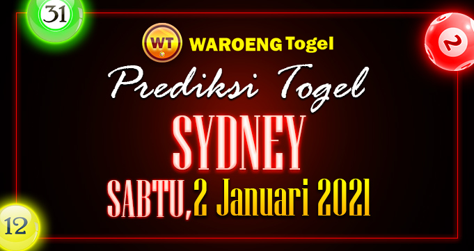 Prediksi Togel Sydney Sabtu 2 Januari 2021