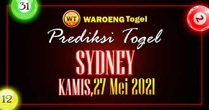 Prediksi Togel Sydney Kamis 27 Mei 2021