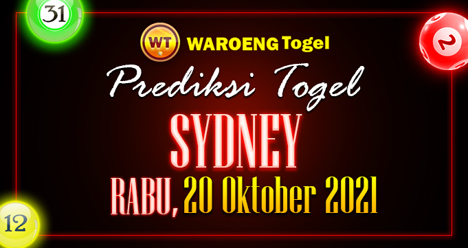 Prediksi Togel Bocoran Sydney Rabu 20 Oktober 2021 di sajikan hari ini berdasarkan keluaran angka SDY sebelumnya dengan akurat. Klik Aja!