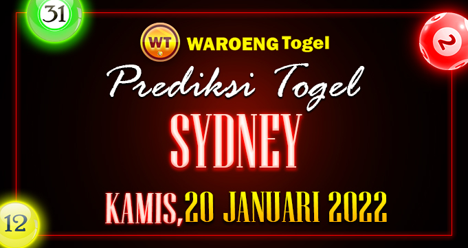 Prediksi Togel Bocoran Sydney Kamis 20 Januari 2022