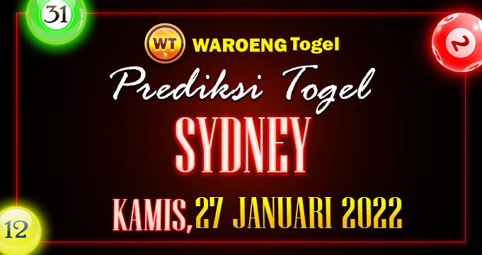 Prediksi Togel Bocoran Sydney Kamis 27 Januari 2022