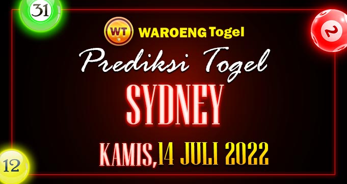 Prediksi Togel Bocoran Sydney Kamis 14 Juli 2022