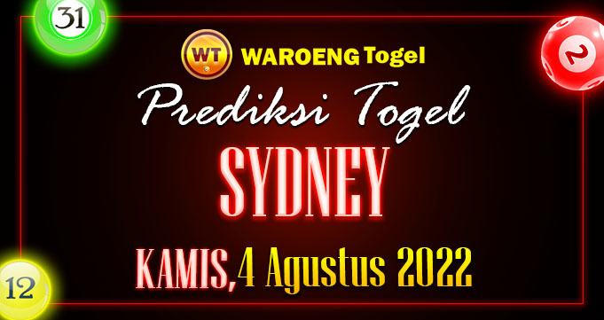 Prediksi Togel Bocoran Sydney Kamis 4 Agus 2022