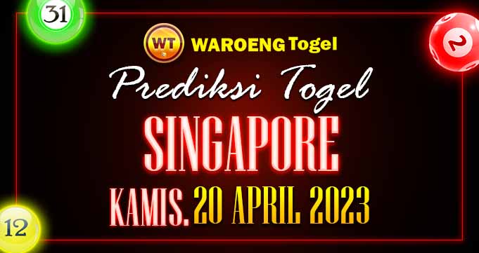Prediksi Togel Bocoran SGP Kamis 20 April 2023