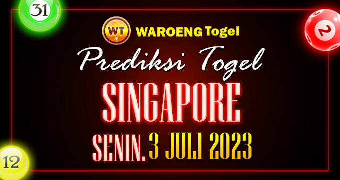 Prediksi Togel Bocoran SGP Senin 3 Juli 2023