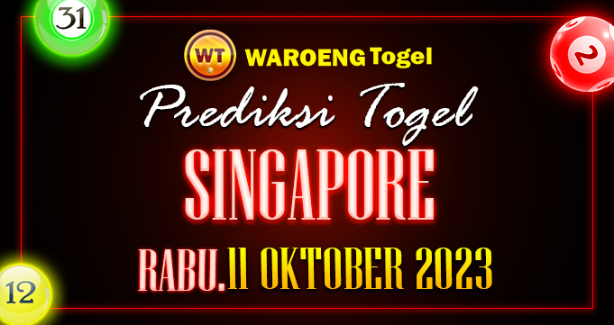 Prediksi Togel Bocoran SGP Rabu 11 Oktober 2023