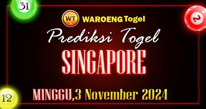 Prediksi Togel Bocoran SGP Minggu 3 November 2024