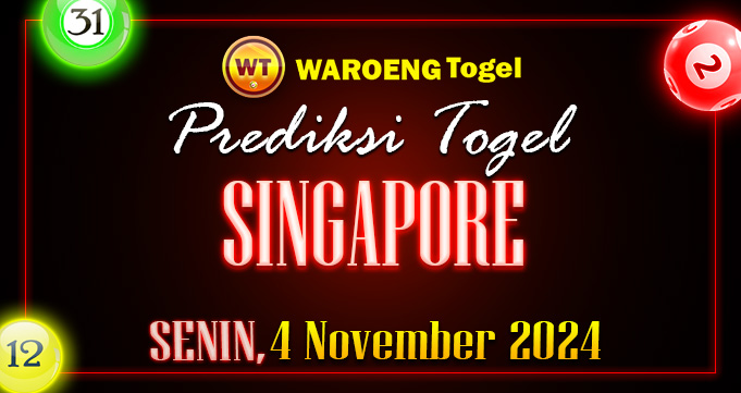 Prediksi Togel Bocoran SGP Senin 4 November 2024