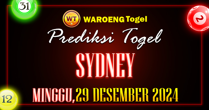 Prediksi Togel Bocoran SDY Minggu 29 Desember 2024