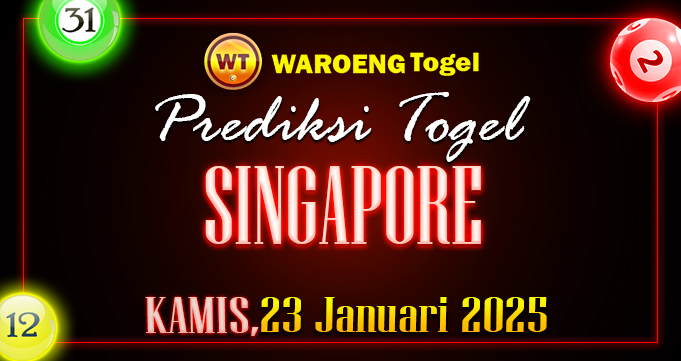 Prediksi Togel Bocoran SGP Kamis 23 Januari 2025