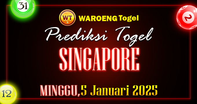 Prediksi Togel Bocoran SGP Minggu 5 Januari 2025