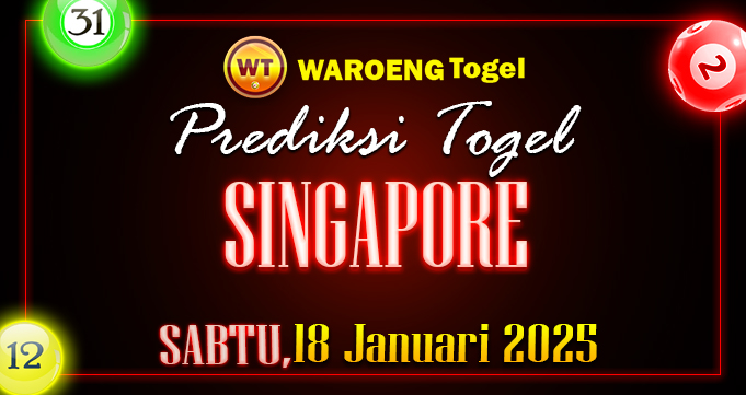 Prediksi Togel Bocoran SGP Sabtu 18 Januari 2025