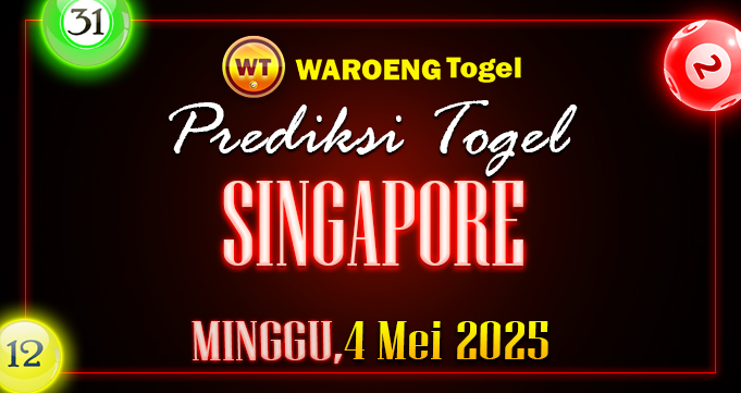 Prediksi Togel Bocoran SGP Minggu 4 Mei 2025