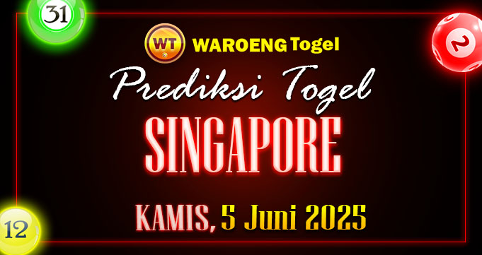 Prediksi Togel Bocoran SGP Kamis 5 Juni 2025