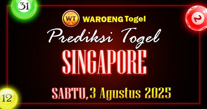 Prediksi Togel Bocoran SGP Minggu 3 Agustus 2025