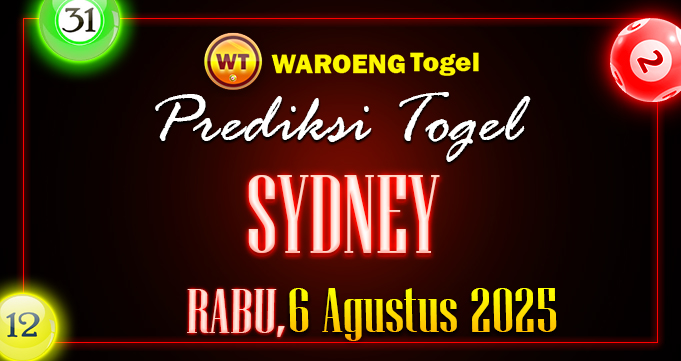 Prediksi Togel Bocoran SDY Rabu 6 Agustus 2025