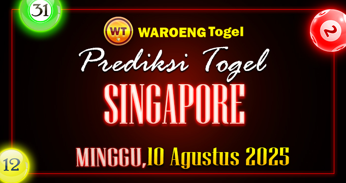 Prediksi Togel Bocoran SGP Minggu 10 Agustus 2025