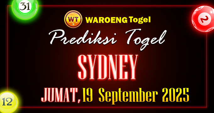 Prediksi Togel Bocoran SDY Jumat 19 September 2025