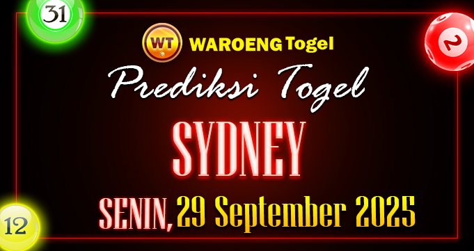 Prediksi Togel Bocoran SDY Senin 29 September 2025