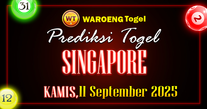 Prediksi Togel Bocoran SGP Kamis 11 September 2025