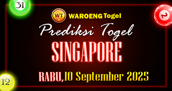 Prediksi Togel Bocoran SGP Rabu 10 September 2025