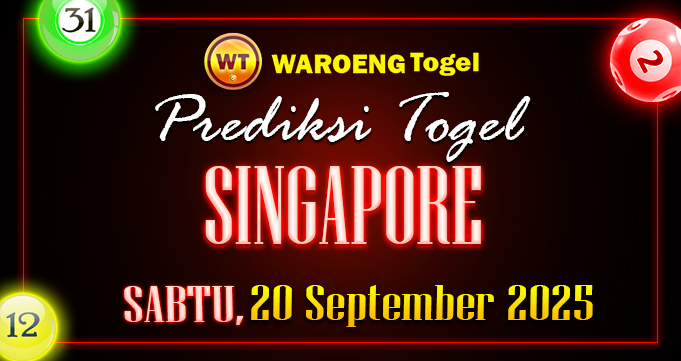 Prediksi Togel Bocoran SGP Sabtu 20 September 2025