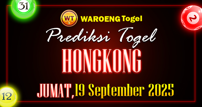 Prediksi Togel Bocoran HK Jumat 19 September 2025 di hadirkan hari ini berdasarkan keluaran angka HK sebelumnya dengan akurat.