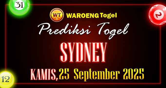 Prediksi Togel Bocoran SDY Kamis 25 September 2025