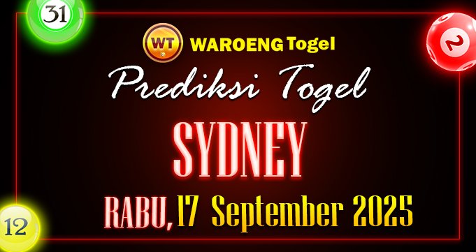 Prediksi Togel Bocoran SDY Rabu 17 September 2025