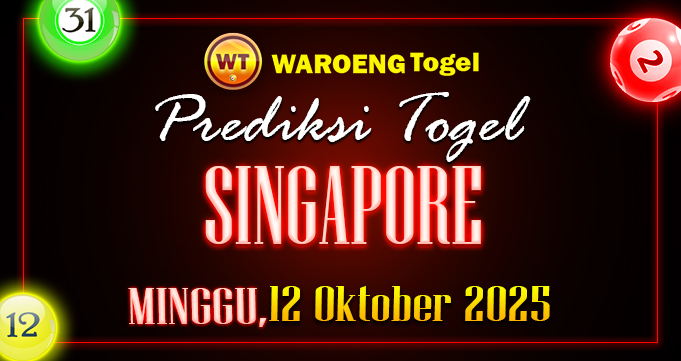 Prediksi Togel Bocoran SGP Minggu 12 Oktober 2025