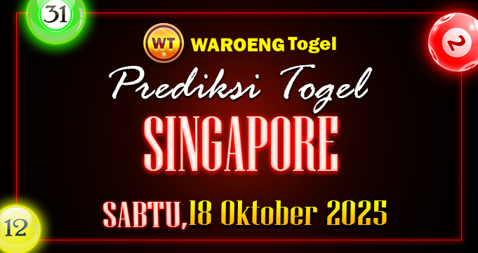 Prediksi Togel Bocoran SGP Sabtu 18 Oktober 2025