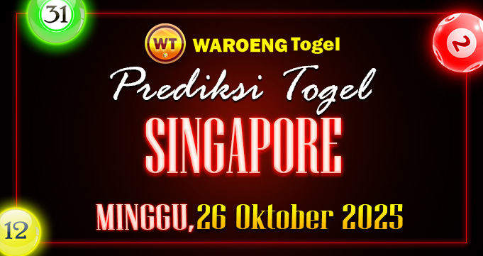 Prediksi Togel Bocoran SGP Minggu 26 Oktober 2025