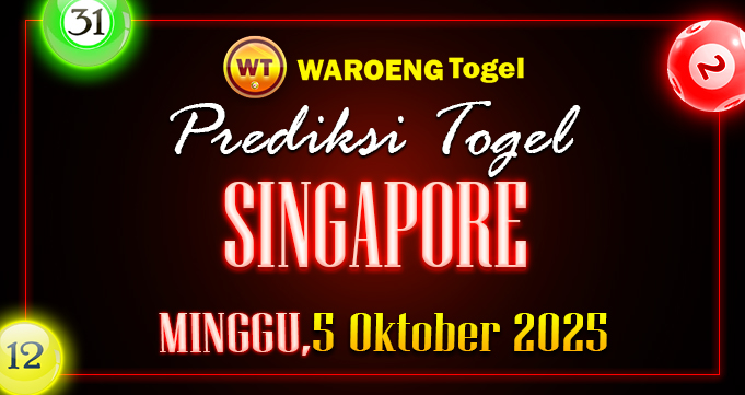 Prediksi Togel Bocoran SGP Minggu 5 Oktober 2025
