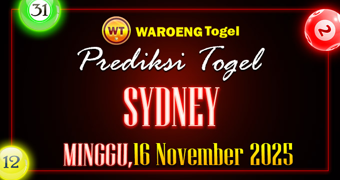 Prediksi Togel Bocoran SDY Minggu 16 November 2025