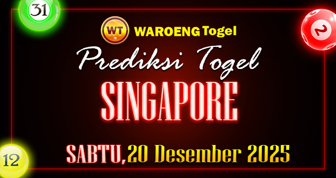 Prediksi Togel Bocoran SGP Sabtu 20 Desember 2025