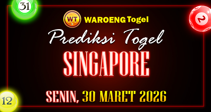 Prediksi Togel Bocoran SGP Senin 30 Maret 2026