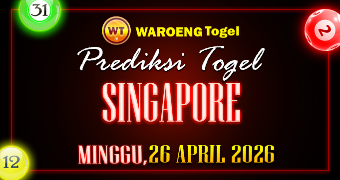 Prediksi Togel Bocoran SGP Minggu 26 April 2026