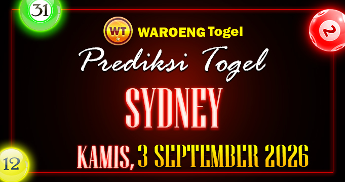 Prediksi Togel Bocoran SDY Kamis 3 September 2026